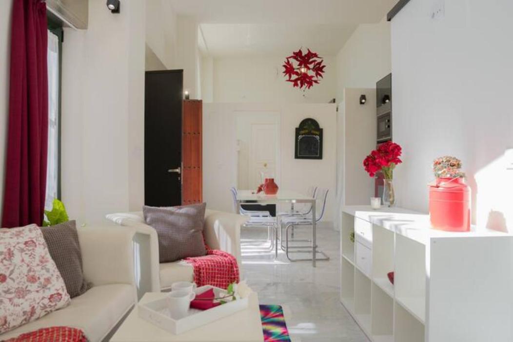 Apartamento A Estrenar Frente A La Plaza De Espana Sevilla Kültér fotó